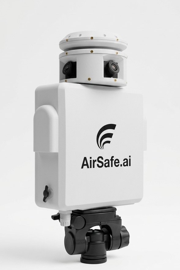 AirSafe.ai unit, studio shot